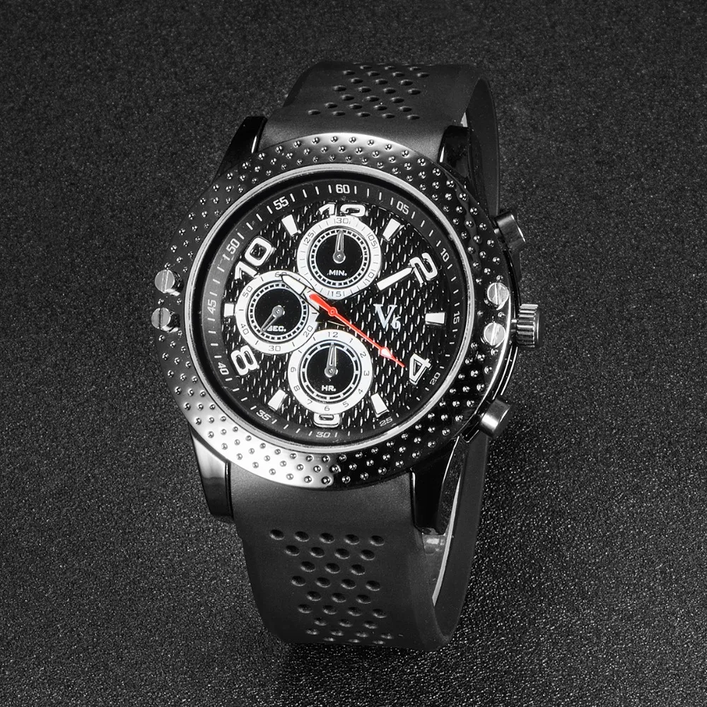 Original font b Luxury b font Male font b Brand b font V6 Watch Analog Display