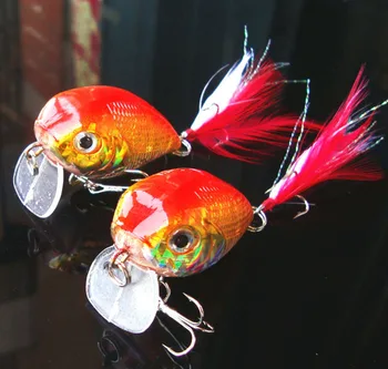 

5PCS fishing lure Lures Crank baits hook suspending Crankbaits 4cm/6.6g Free shipping
