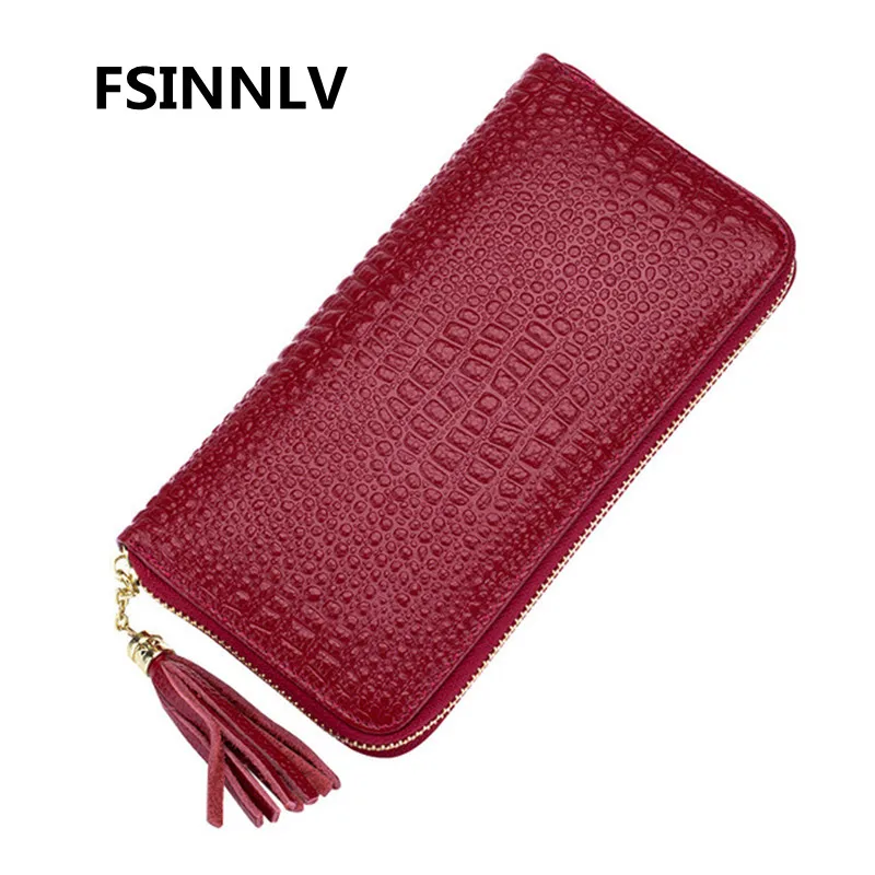 FSINNLV New Genuine Leather Wallet for Women Lady Long Wallets Women Purse Female Women Wallet Card Holder Day Clutch DC249 FSINNLV New Genuine Leather Wallet for Women Lady Long Wallets Women Purse Female Women Wallet Card Holder Day Clutch DC249