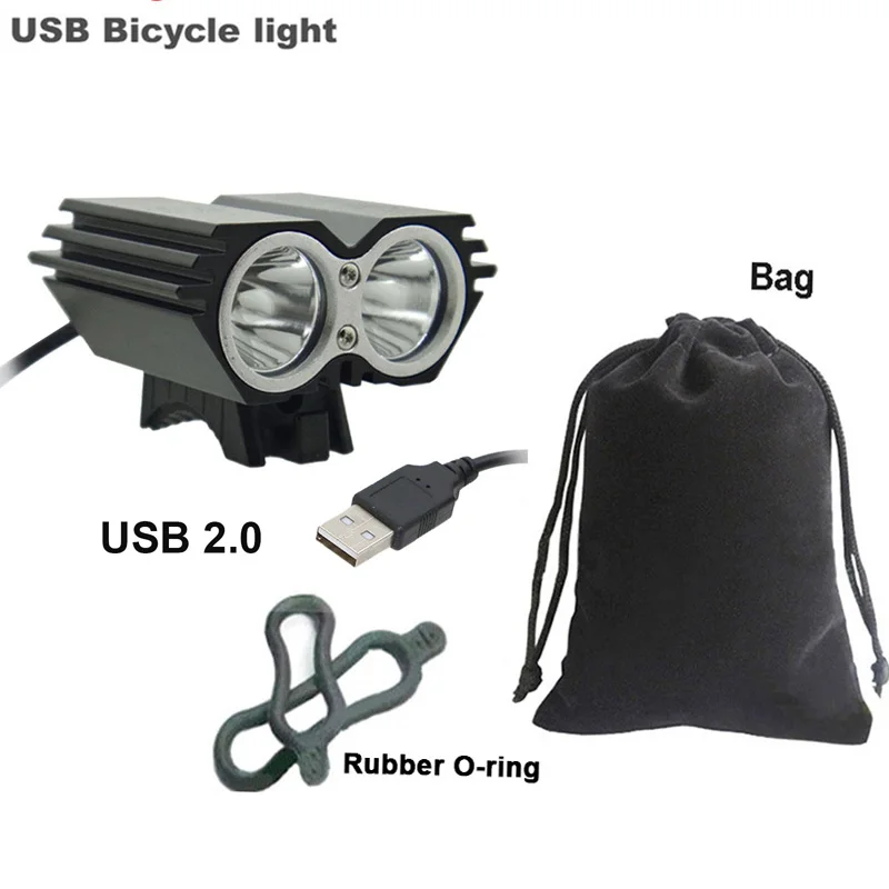 Clearance USB Bike Light Solarstorm Cycling lamp 2 X T6 LED 5000 Lumen Bicycle Light headLamp + O ring (without battery charger) 1 Clearance USB Bike Light Solarstorm Cycling lamp 2 X T6 LED 5000 Lumen Bicycle Light headLamp + O ring (without battery charger) 1