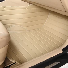 Специальные полностью окруженные XPE кожаные автомобильные коврики водонепроницаемые ковры Нескользящие ковры для Chrysler Grand Voyager