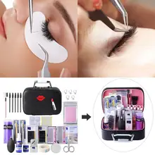 22 шт., специальный набор для наращивания ресниц для салона красоты, гребень для бровей, пинцет для накладных ресниц, гель для удаления клея, для наращивания ресниц, практ