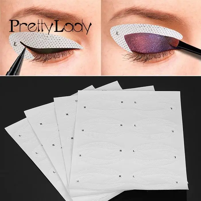 

Makeup Useful Women Eye Shadow Moulds Card Lazy New Moulds Draw Eyes Tools Set