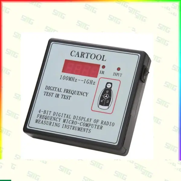 IR RF Wireless Remote Control Frequency Counter Indicator Detector digital frequency test IR test....car tool motorcycle tool