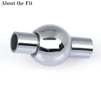

4mm Magnetic Snap Closure 316L Stainless Steel End Clasp Magnet Hook Necklace Bracelet Findings HandCrafts Buckles About The Fit
