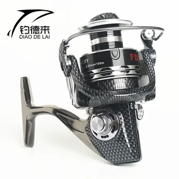 

12+1 BB Fishing Reels 5.2:1 Gear Ratio Aluminum Metal Pre-Loading1000-10000 Series Spinning Fishing Wheel