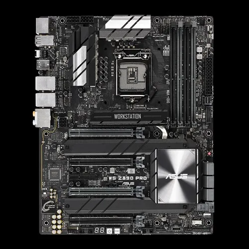 Asus WS Z390 PRO настольная материнская плата розетка LGA 1151 для i3 i5 i7 DDR4 64 Гб SATA3 USB3.1 HDMI ATX