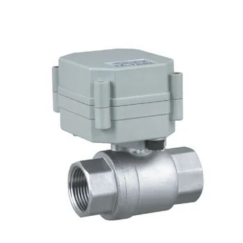 

DN20 3/4" HVAC System 2 Way Residential Home Water Fluid Control Electric Ball Valve SS304 Stainless Steel Motorized Ball Valve
