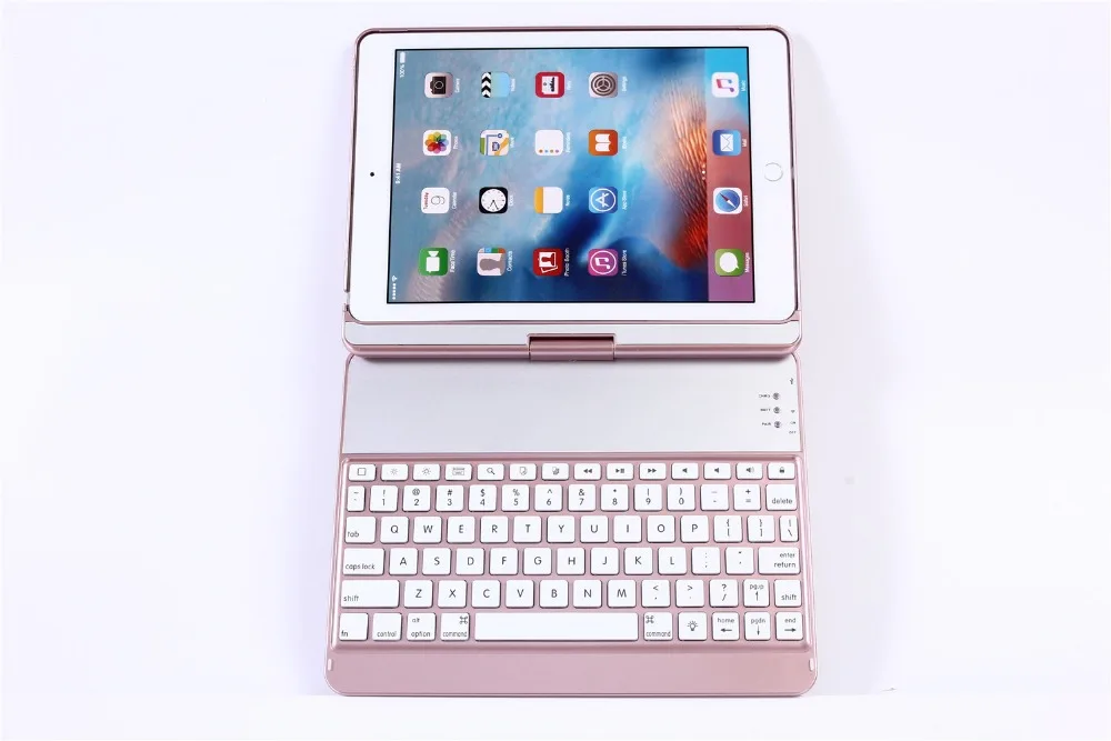 360 градусов пластиковая Bluetooth клавиатура защитный чехол с подставкой для iPad Air 1 2 Pro 9,7 iPad 9,7 дюймов
