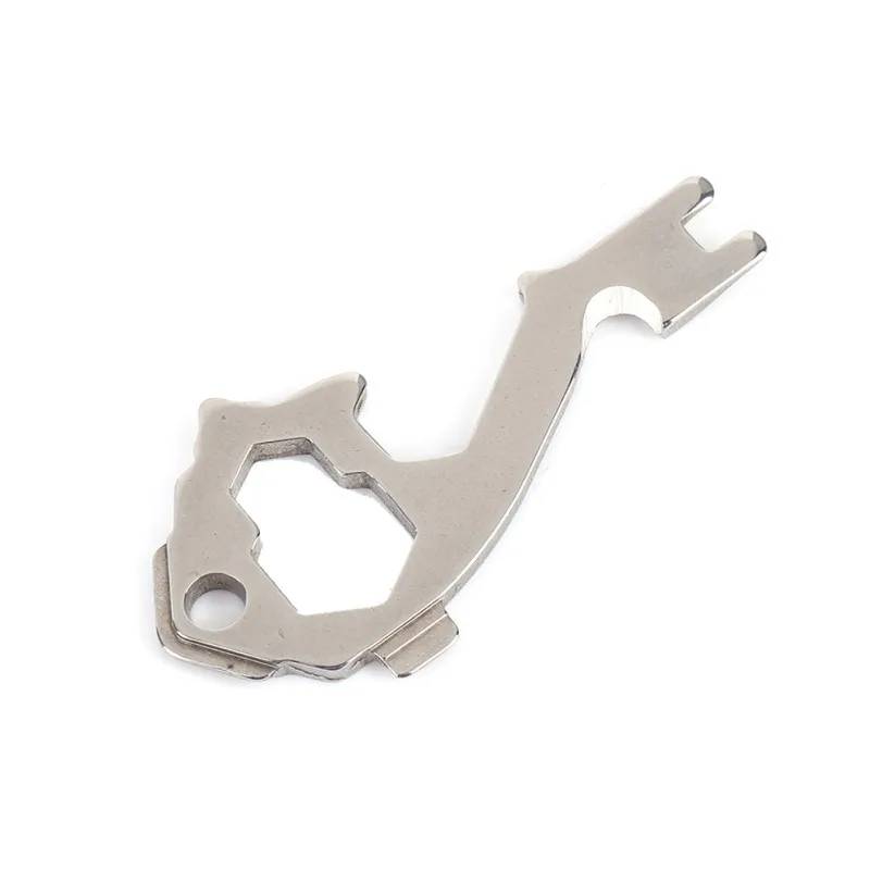 

20-in-1 Mini Multi-Tool Portable Stainless Steel Multi Functional Carabiner Clip Camping Tool Key Water Bottler Tool New