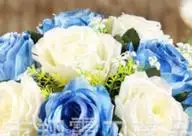 Свадебный букет Новое поступление Свадебный букет ручной работы розы buque de noivas Свадебные цветы Свадебные букеты Ramos de Novia - Цвет: Синий
