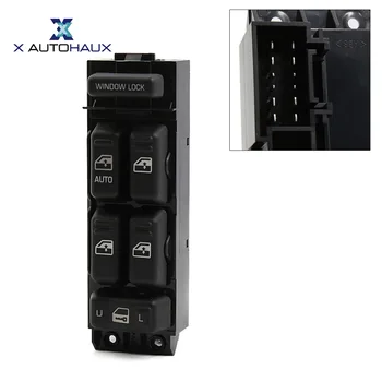 

X AUTOHAUX Front Left Driver Side Electric Power Car Window Master Switch 15062650 For Chevrolet Silverado Tahoe Suburban Yukon