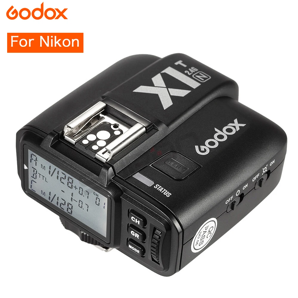 Godox AD600BM 600Ws GN87 Studio Flash Bowens Mount HSS 1/8000 наружная фотовспышка "Speedlite"+ X1T-N беспроводной триггер для Nikon