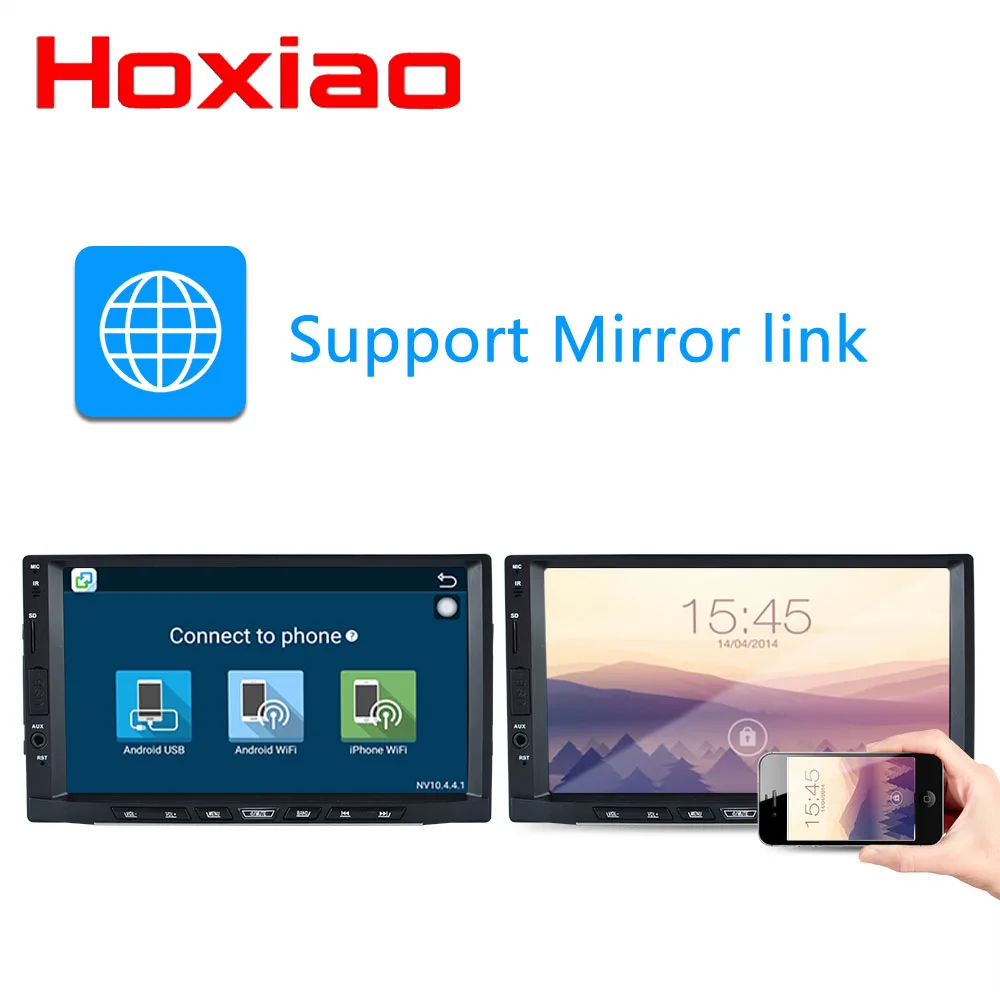 Flash Deal Android 8.1 car multimedia player IPS display built-in navigation WIFI BT 8 core RAM4G / ROM32G or 2G + 16G car radio 2 DIN 2