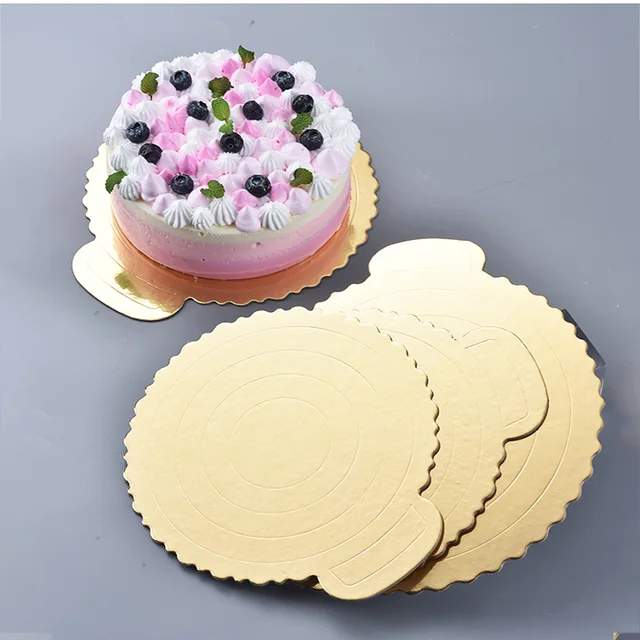 1pc Gold Round Cake Board Circle Base Inch Paper Cupcakes Stand 1pc Gold Round Cake Board Circle Base Inch Paper Cupcakes Stand