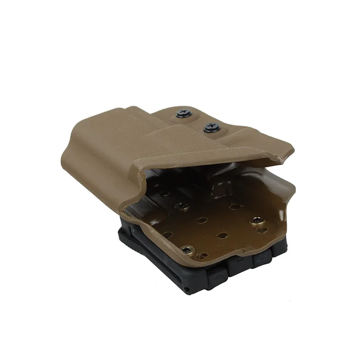 paintball airsoft ar 15 accessories tactial belt platform Glock G17 G18 G19 holster for molle system for hunting shooting (7)
