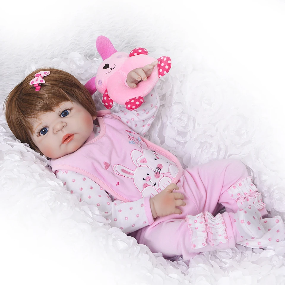 Реалистичные силикона Reborn Baby Menina жив 23 ''Новорожденный ребенок Куклы полное тело виниловых Одежда bebe одежда действительно дети playmates Реалистичные силикона Reborn Baby Menina жив 23 ''Новорожденный ребенок Куклы полное тело виниловых Одежда bebe одежда действительно дети playmates