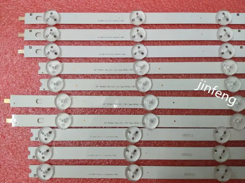 10-Lamp LED Backlight Strip Kit for LG 42 Inchs TV Description Image.This Product Can Be Found With The Tag Names Computer Office, Industrial Computer Accessories, Led backlight strip kit, Servers Industrial Computer