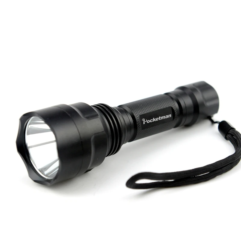 

LED hunting Flashlight Torch Hight Power Led Torch C8 light lantern nitecore Waterproof For 1x18650 zk93