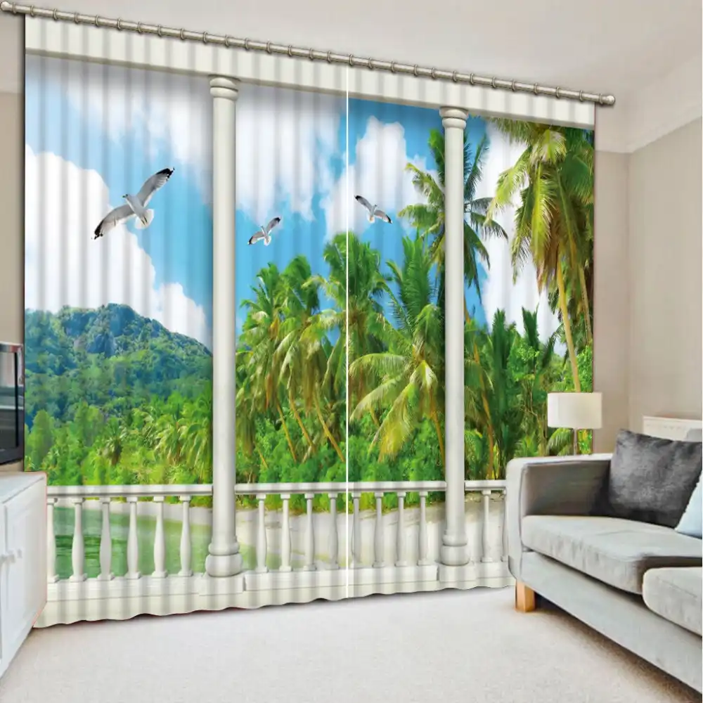 Get Wallpaper Cortinas para la sala de playa For Android Free