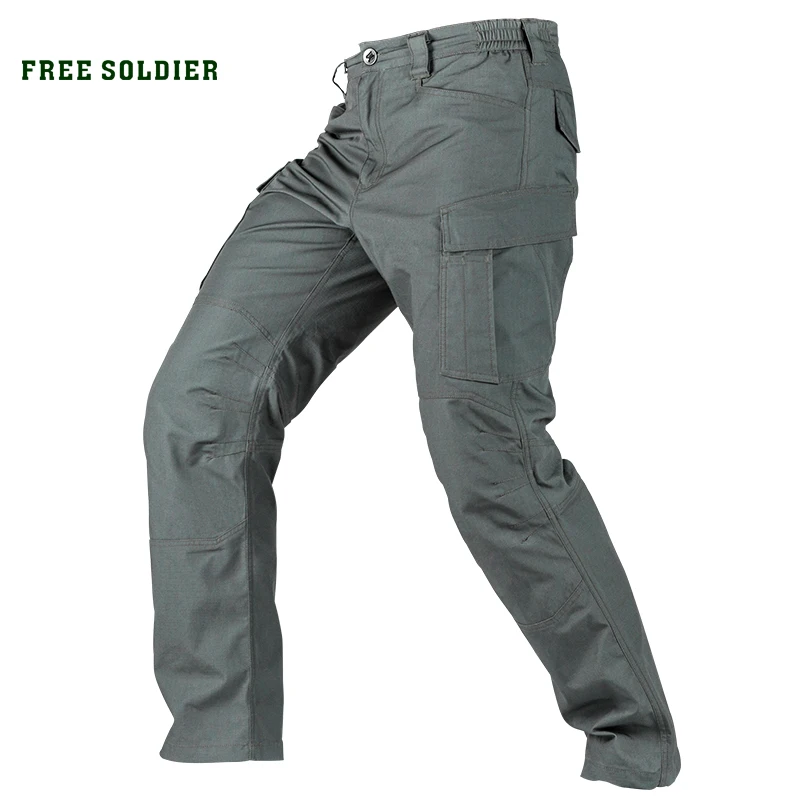 

FREE SOLDIER Outdoor camping hiking urban tactical pants for special purpose ,sports water-repellent, wear-resistant pants