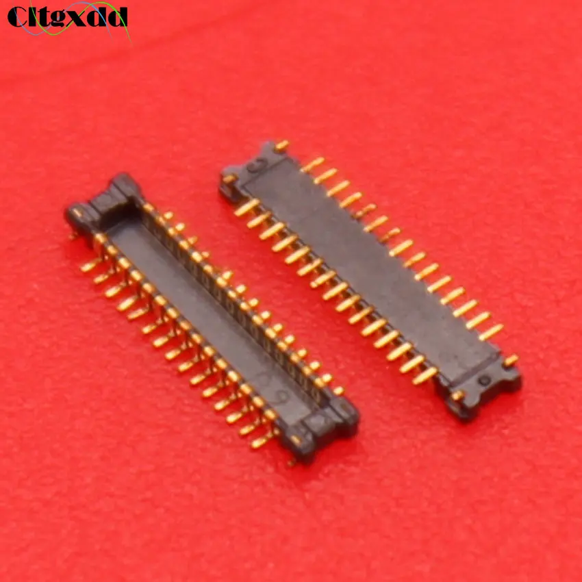 

cltgxdd 30 pin For Samsung Galaxy J100 LCD display FPC Connector Socket port Plug On Motherboard repair replacement 30pin