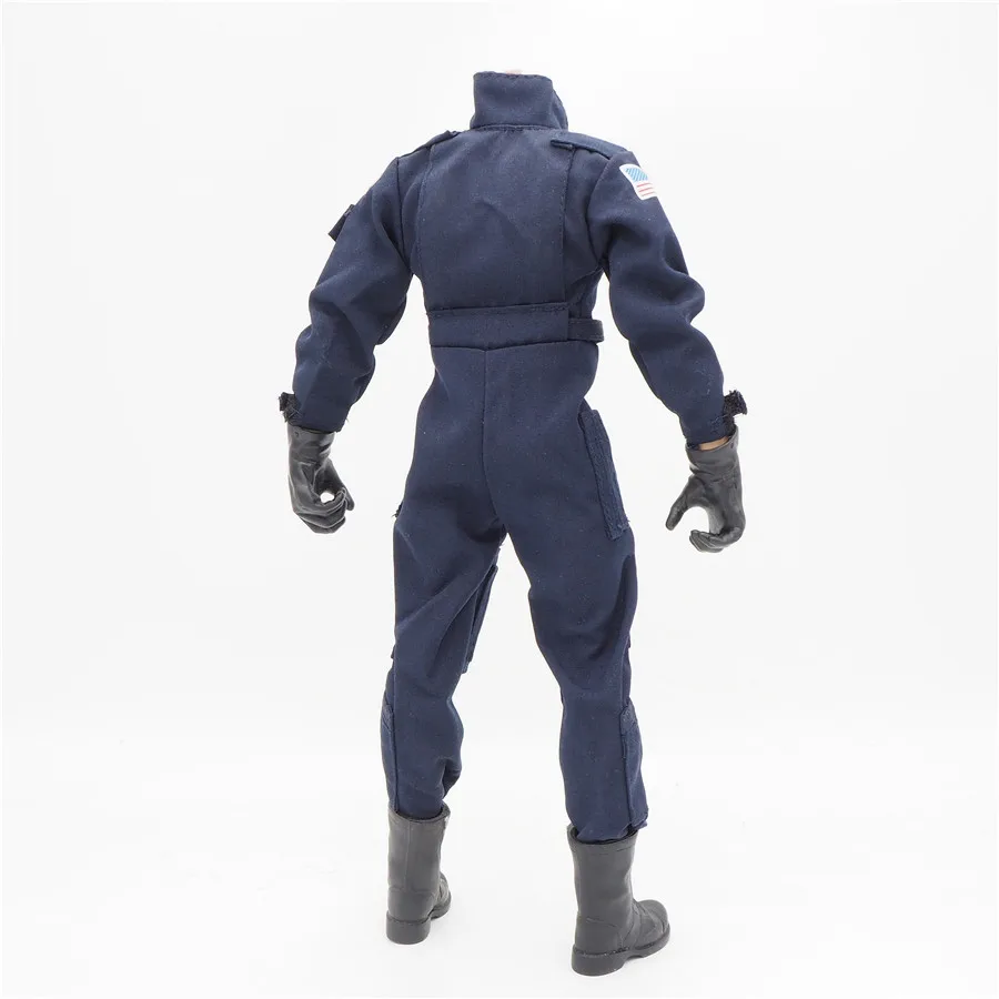 1/6 Scale Coverall Uniforms Jacket Accessories Navy Jumpsuit For 12\