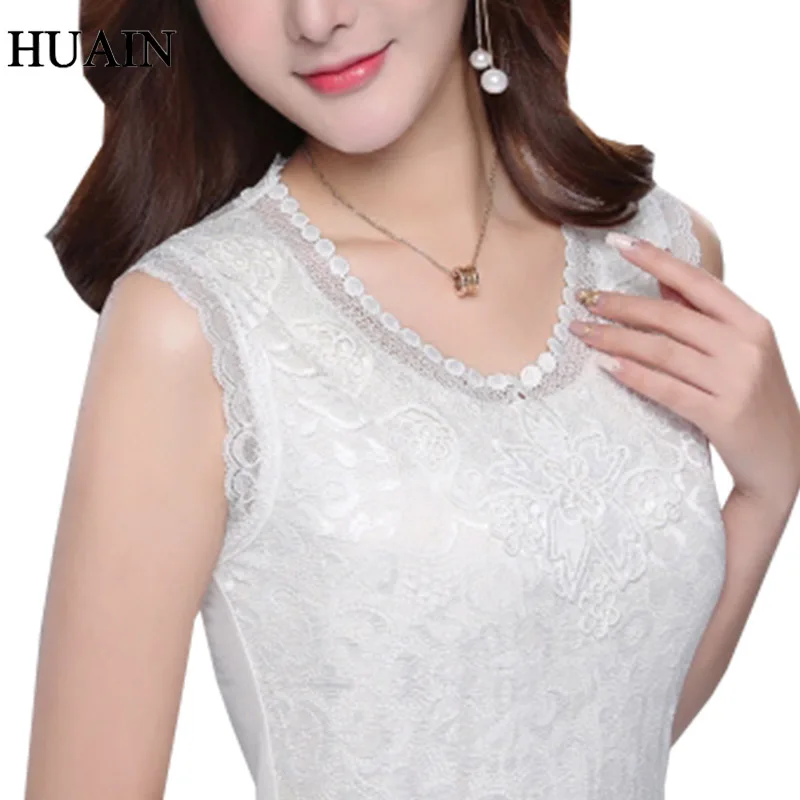 

Lace Top Tank Top Women 2018 Sexy Crochet Shirts Ladies Camisole 2018 Elastic Fitness Female Clothing Summer Sleeveless Shirt