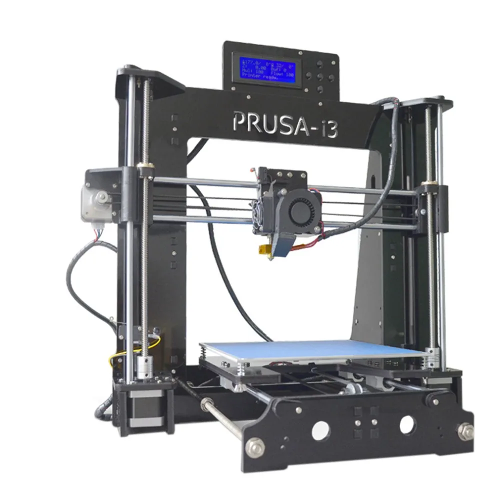 

P802D Large Printing Size High Precision LCD Screen 3D Printer Off Line Printing EU Plug Acrylic Framework Structure
