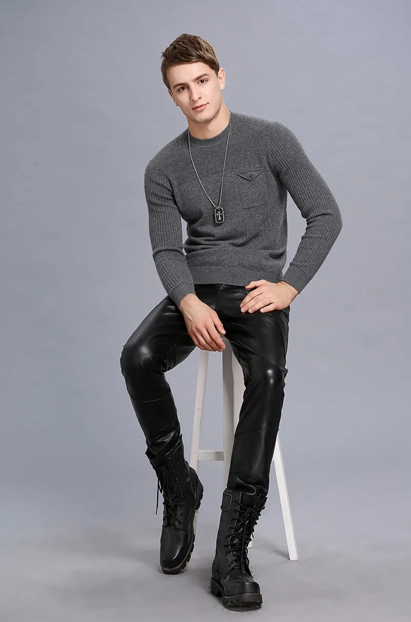 Пояса из натуральной кожи мужские узкие брюки осень 2019 г. Новая мода уличная эластичный пояс флис подкладка для брюк тонкий черный Pantalon