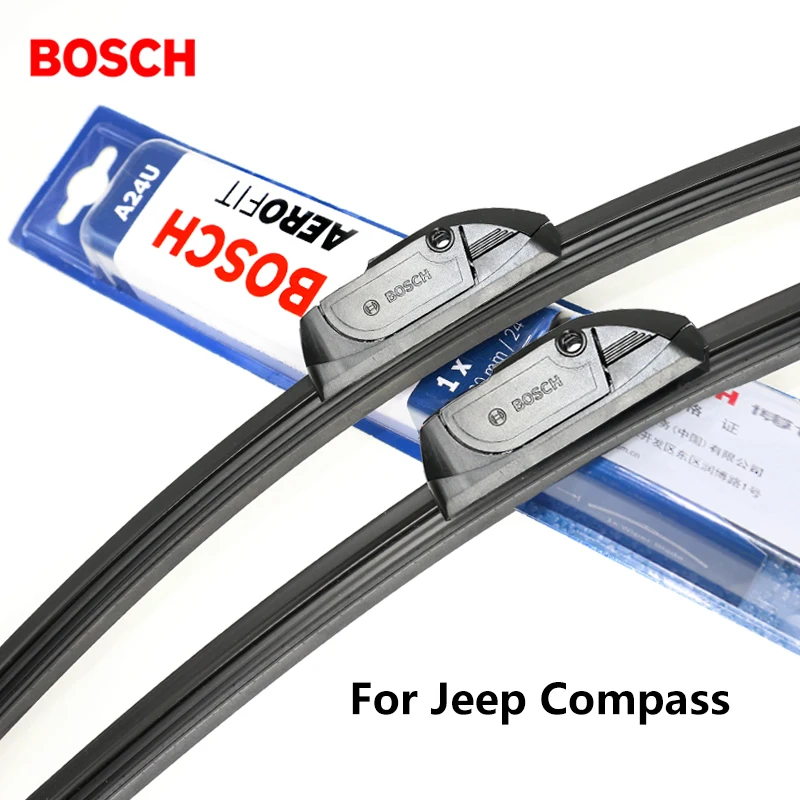 

2pieces/set BOSCH Wiper Blades for Jeep Compass 22"&20" Fit Hook Arms 2006 2007 2008 2009 2010 2011 2012 2013 2014 2015 2016