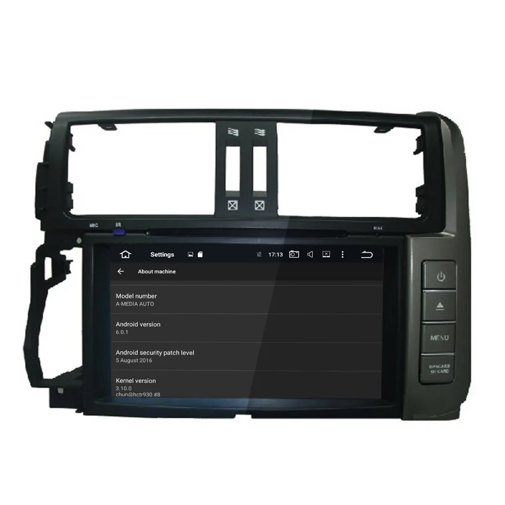 Best COIKA Octa Core Android 8.0/9.0 Car DVD Player For Toyota Land Cruiser Prado 2010-2013 Mirror Screen GPS Navi WIFI DVR AUX BT 4G 2