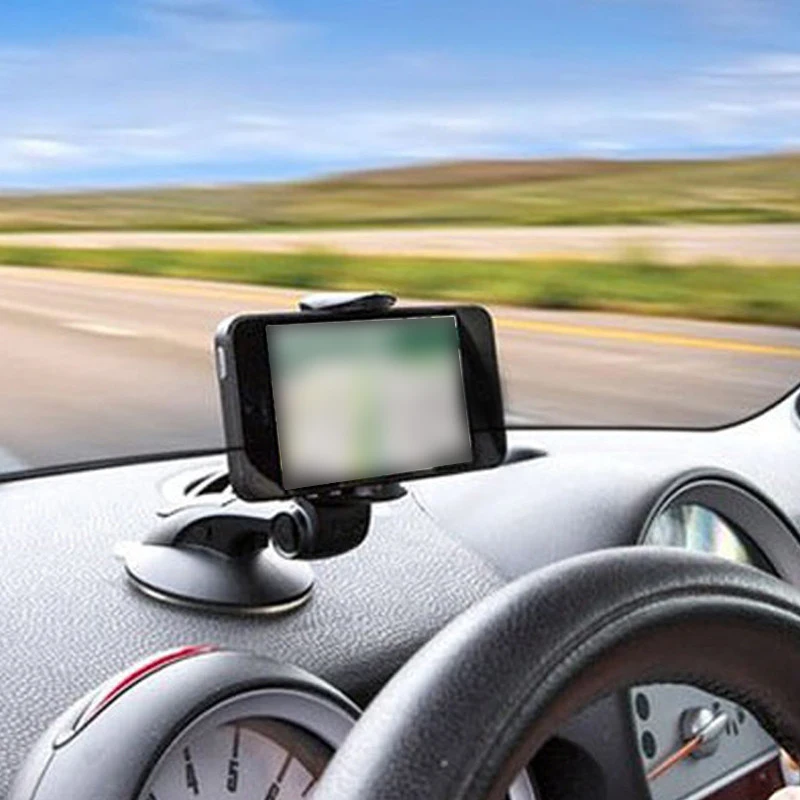 360 градусов вращающийся Автомобильный держатель телефона для iPhone huawei gps крепление силиконовая присоска держатель Автомобильный кронштейн универсальный смартфон