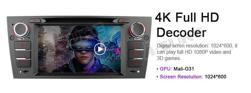Clearance A-Sure 7" IPS Android 9.0 Car Auto Radio GPS DVD CD Player Navigation For BMW E90 E91 E92 E93 Navi 318 320 325 330 330 DAB+ 14