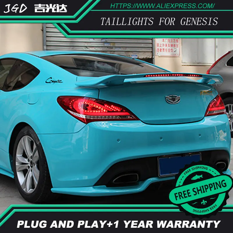 Car Styling case for Hyundai Genesis COUPE TAIL Lights LED Tail Light