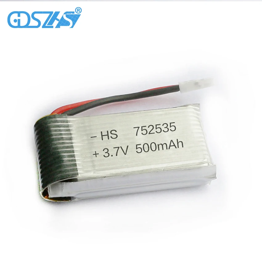 

3.7V 25C 500mAh Lipo rechargeable Battery For Syma X5C CX-30 Four-axis Aircraft model RC Quadcopter Helicopters RC Drone Parts