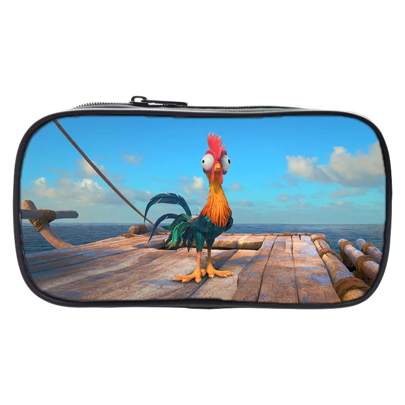 Baobeiku 3D иероглиф Для женщин Макияж мешок ручки для школьников Карандаш сумка портмоне