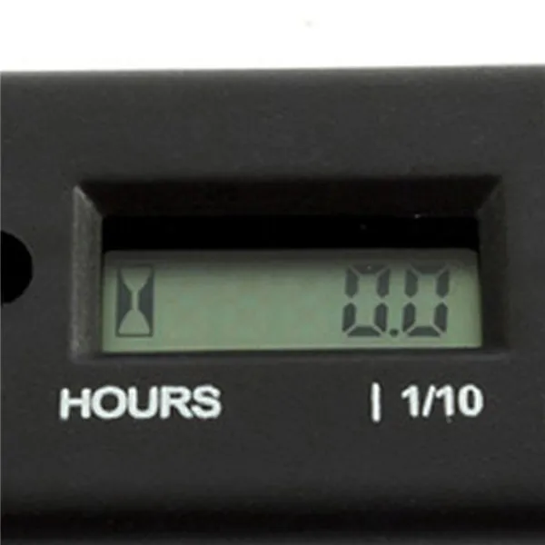 Waterproof Inductive Digital Hour Meter for Bike Motorcycle ATV Snowmobile Marine Boat Ski Dirt Gas Engine 12V Hot Drop Shipping