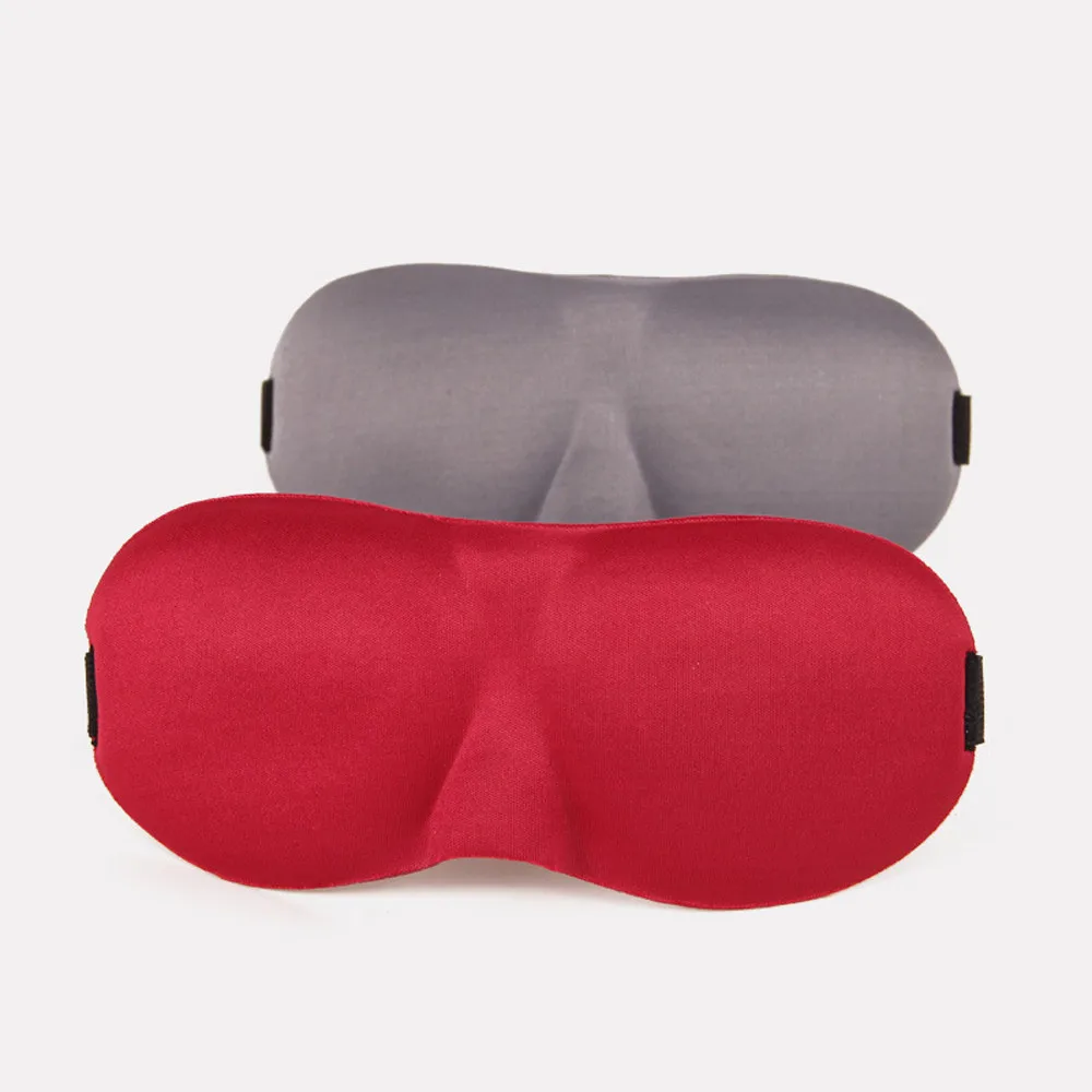 Для женщин мужчин Лидер продаж Eyeshade милые средства ухода для век крышка грустный 3D маска сна Отдых Аниме Забавный подарок сна повязка на глаз AA