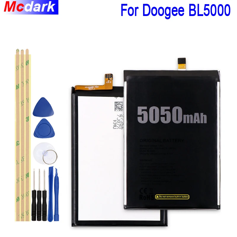 Аккумулятор Mcdark на 5050 мА · ч Для Doogee BL5000 аккумулятор аккумуляторная батарея AKKU ACCU