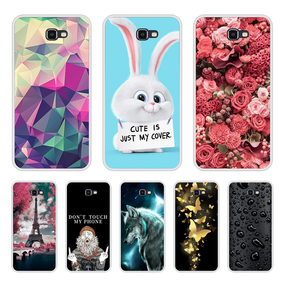 

Phone Bags For Samsung Galaxy J7 Prime Case Cover For Samsung Galaxy On7 2016 Silicone Case Soft TPU For Samsung Galaxy G610 bag