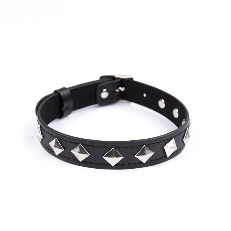 sex Balck Leather Fetish Bondage Sex Collar Leash Adult Game Collars Sex Toys woman Slave Erotic Neck Collar sex products
