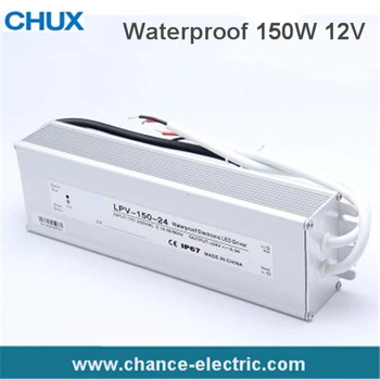 

LED Water-Proof Type driver switching mode Power Supply SMPS 150w 12v (LPV-150W-12V)