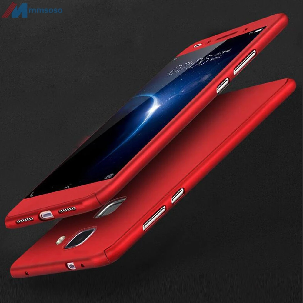 Чехол с полным покрытием 360 градусов для Huawei Honor 7 чехол 5 2 дюйма закаленным