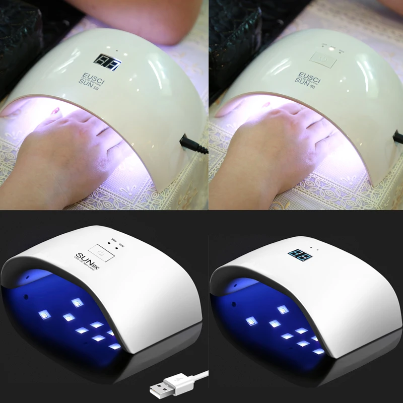  Распродажа! Сушилка для ногтей SUNX 24 Вт 36 Вт, лампа для полировки гель лака с нижним таймером 30 с/60 с/90 с 