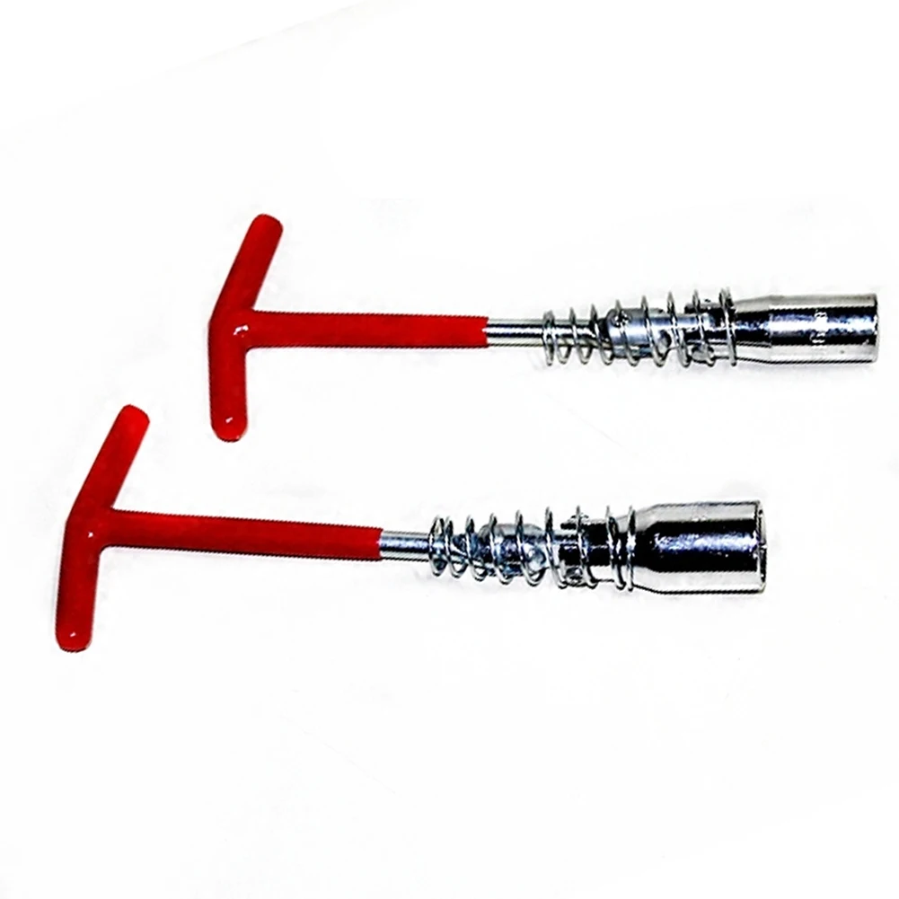 

Universal Car 16mm/0.6" 21mm For Spark Plug Removal Tool Spanner Socket Wrench T-Handle T-Bar 224mm/8.8" T Grip Handle