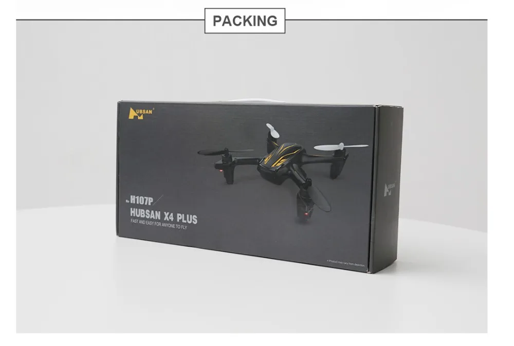 F16920 Hubsan X4 Plus H107P 4CH с светодиодный RTF 2,4 GHz режим высоты RC Квадрокоптер