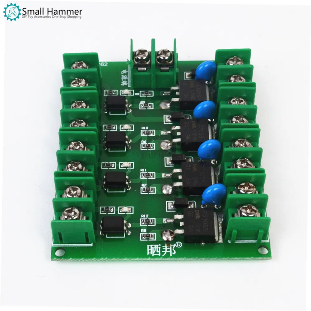 MOS электронный переключатель платы постоянного тока управления четыре пути FET импульсный триггер переключатель