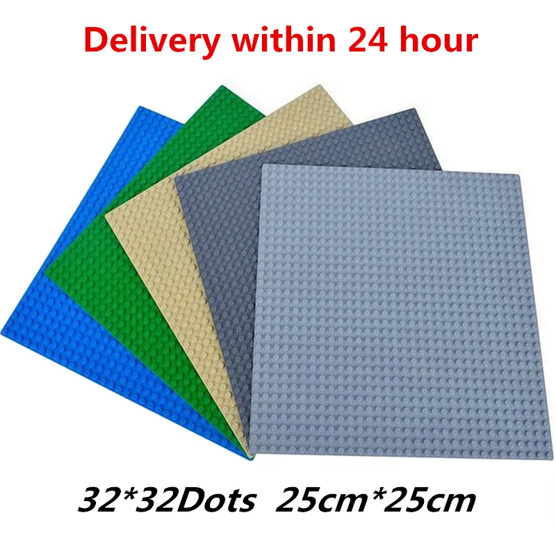 LEGOings Classic 32*32 Small Bricks Baseplate Minecraft Building model kit Blocks Base Plate Board Construction Toys For Kid