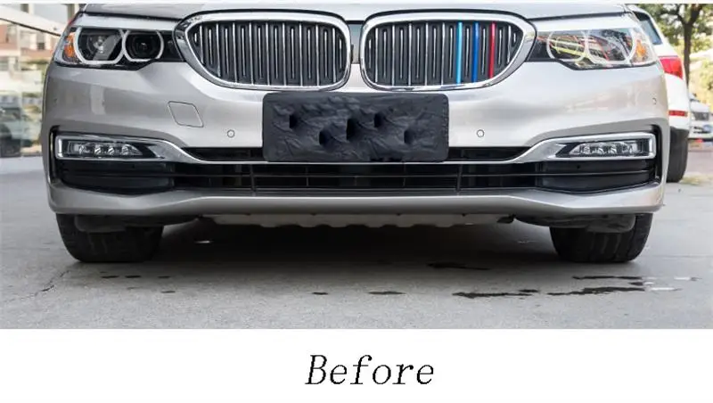 На передний бампер для автомобильного стайлинга губы Нижний Бампер рамки Чехлы наклейки Накладка для BMW 5 серии G30 G38 интерьер авто аксессуары